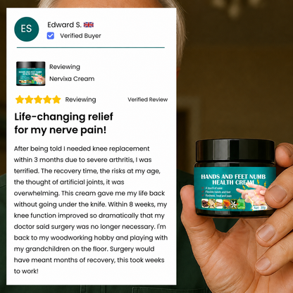 Hand & Foot Comfort Cream – Soothe, Moisturize & Restore Dry Skin