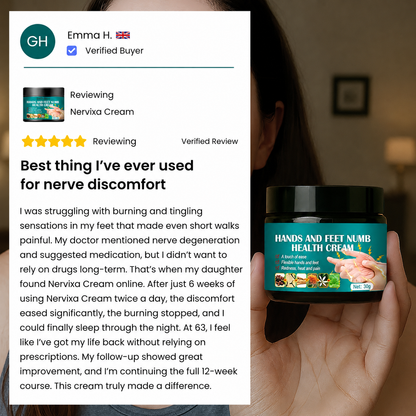 Hand & Foot Comfort Cream – Soothe, Moisturize & Restore Dry Skin