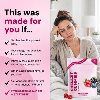 SheLajit Gummies for Her – Energy, Mood & Feminine Vitality