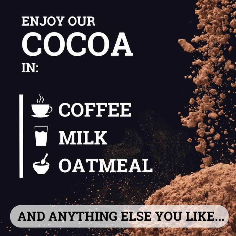 High-Flavanol Cocoa Powder for Daily Energy, Circulation & Performance Support